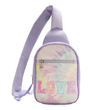 New Nordstrom Love Tie Dye Sling Backpack by OMG ACCESSORIES! Note: Has small mark strap as shown in pics!