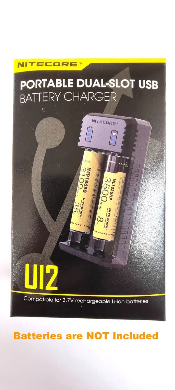 Nitecore Portable USB Battery Charger UI2 - For Third Party Batteries