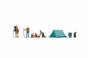Noch 36876 - Figure Set - Camping (N Scale)