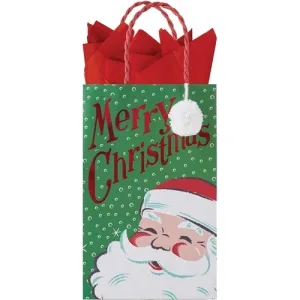 Nostalgic Santa Mini Gift Bag