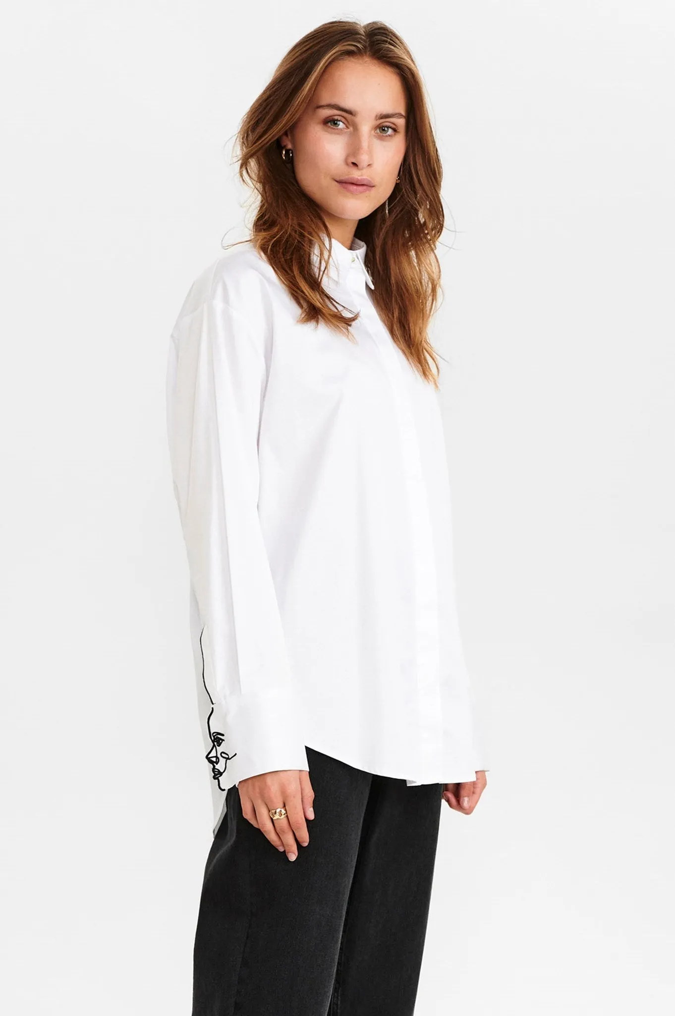 NUBELLIS SHIRT - Bright White