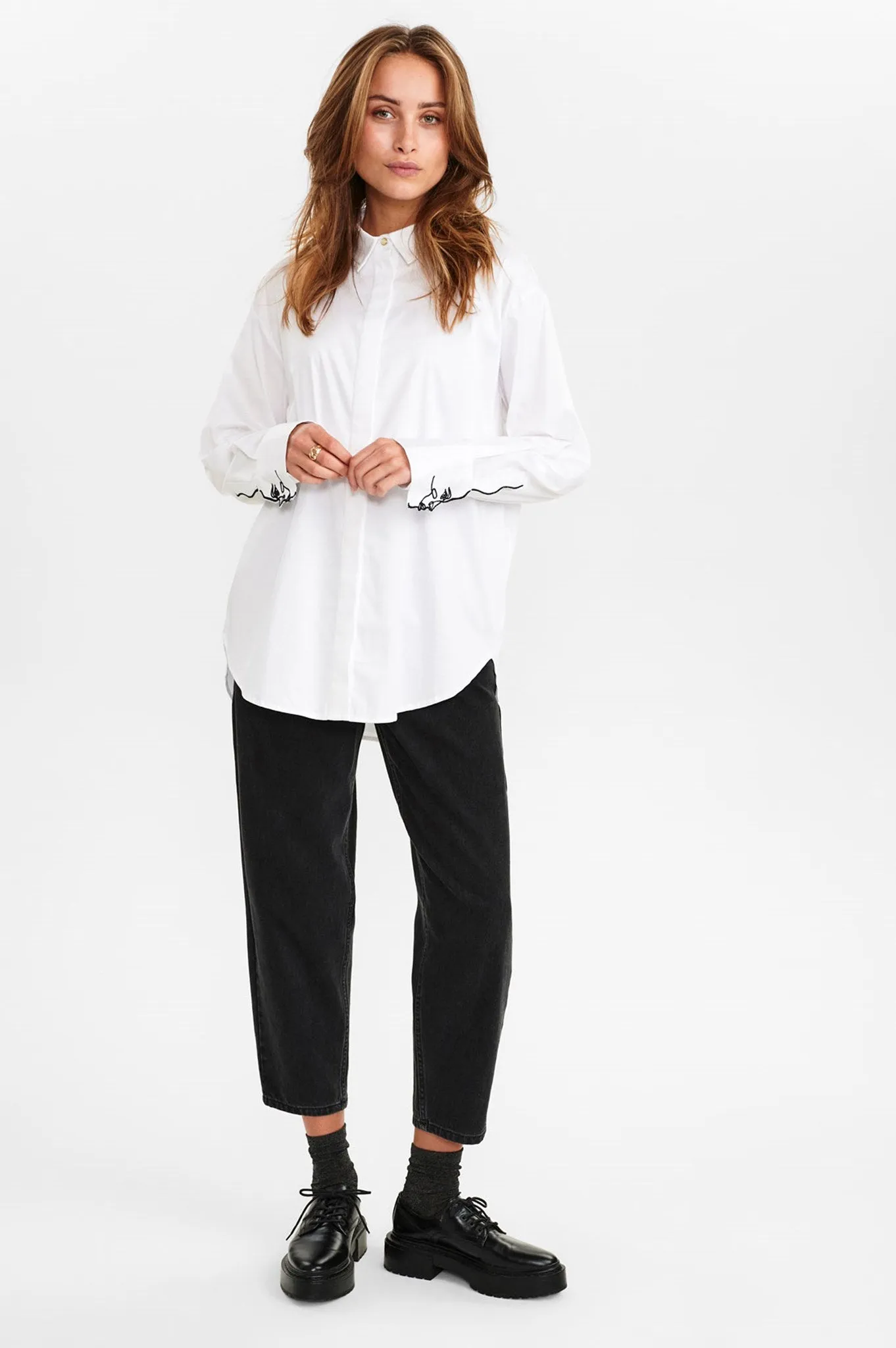 NUBELLIS SHIRT - Bright White