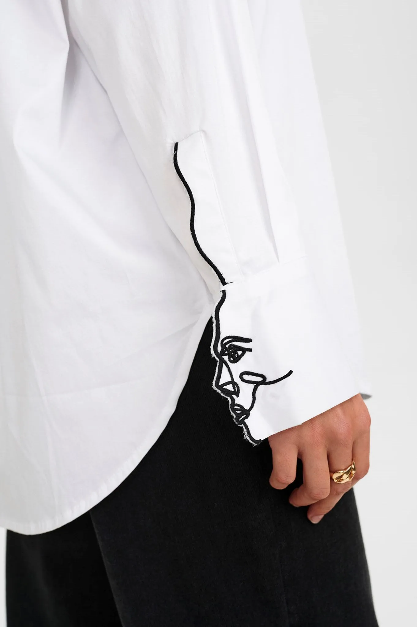 NUBELLIS SHIRT - Bright White