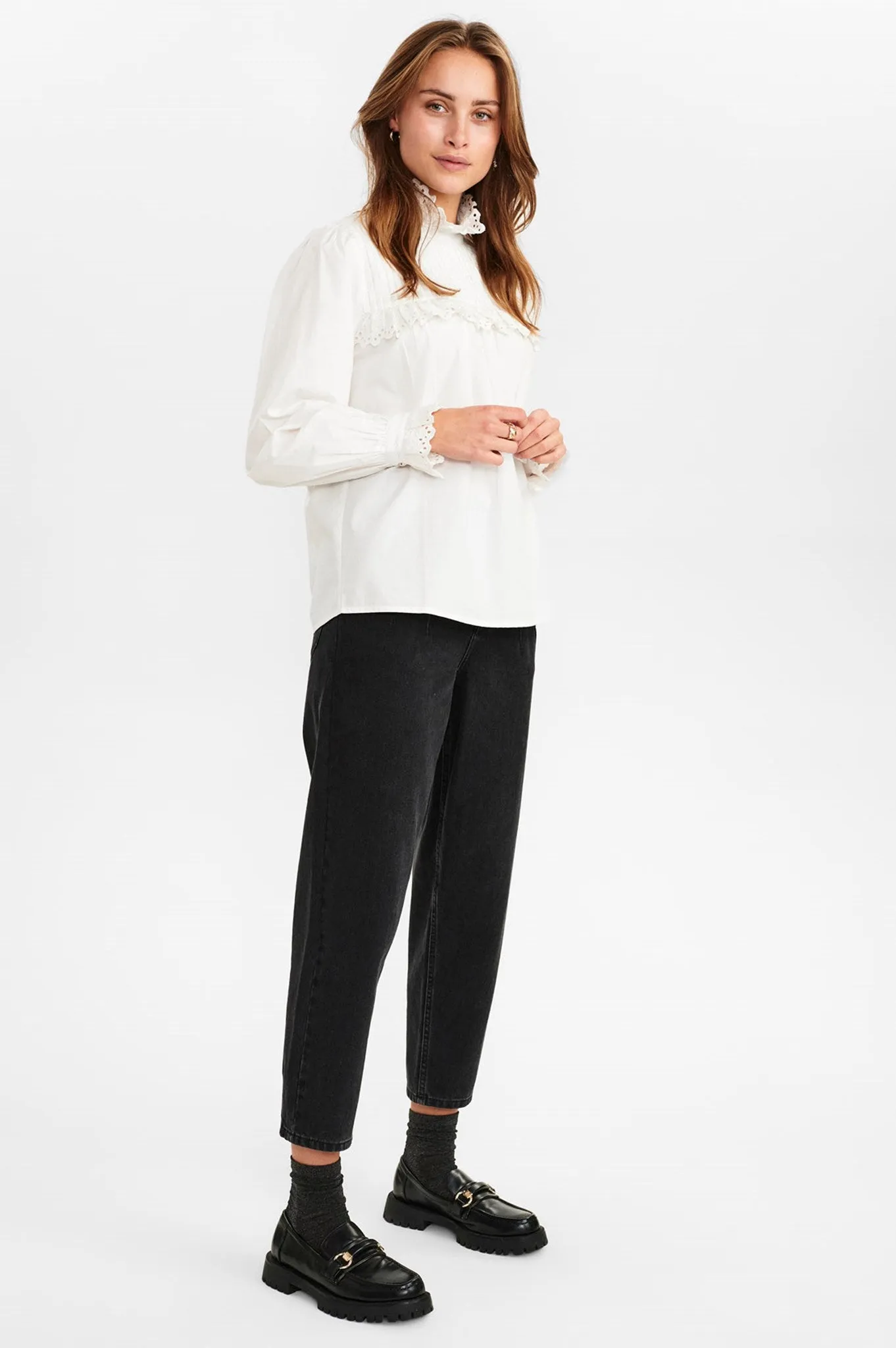 NUCLEMATIS BLOUSE - Bright White