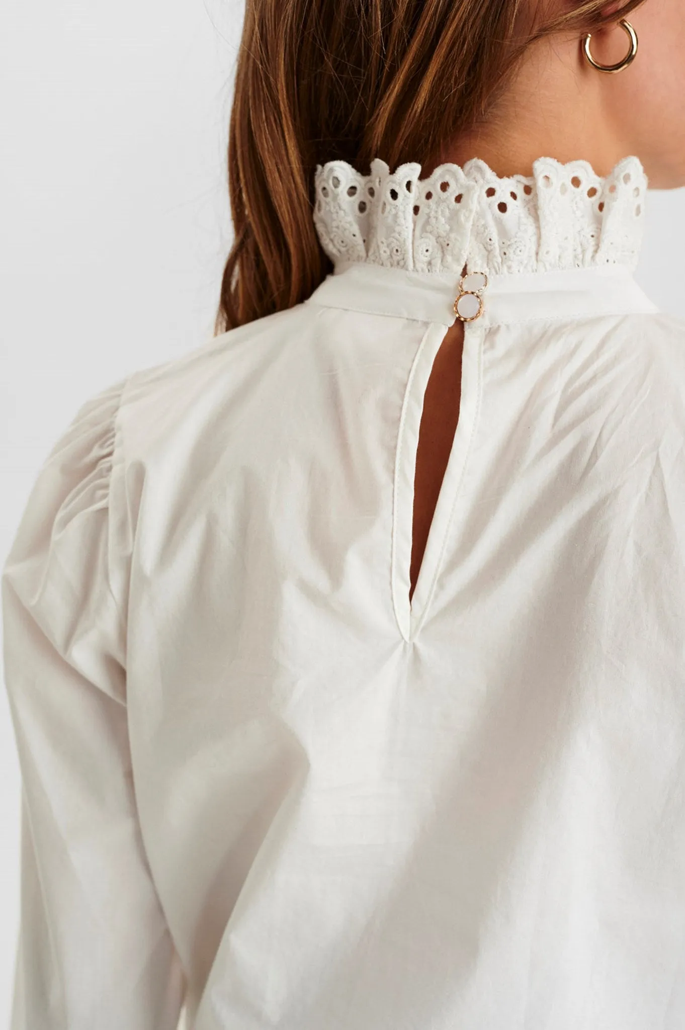 NUCLEMATIS BLOUSE - Bright White