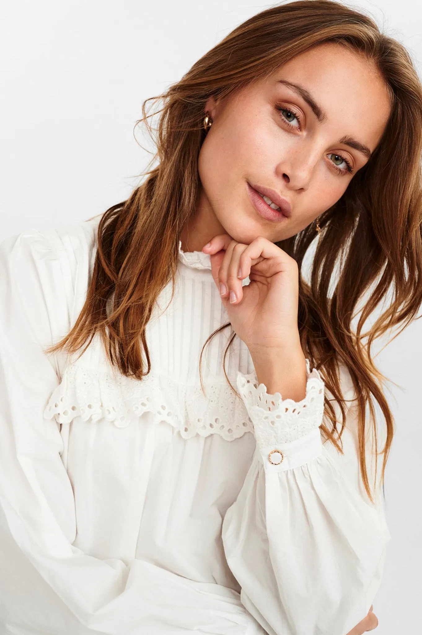 NUCLEMATIS BLOUSE - Bright White