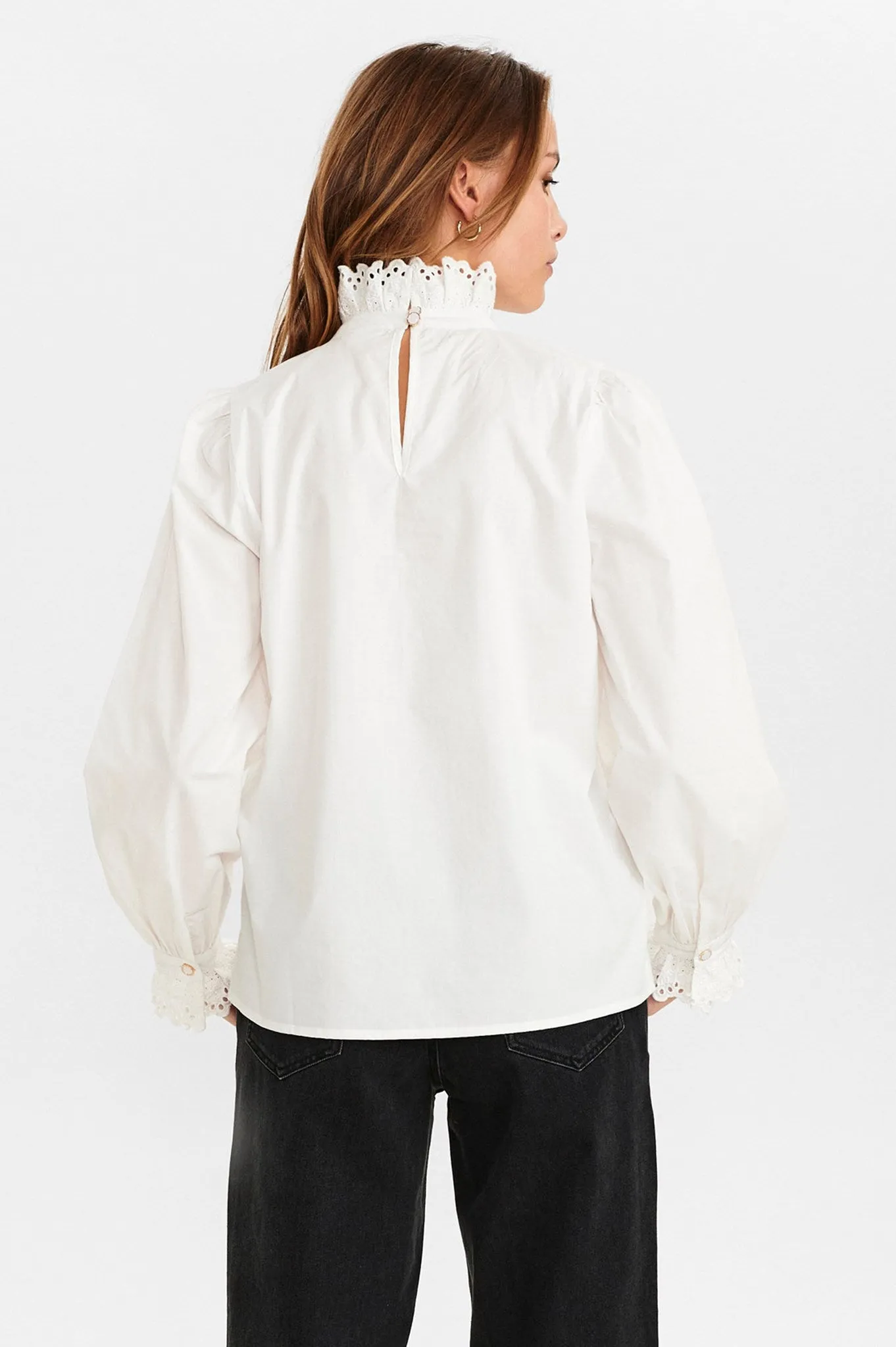 NUCLEMATIS BLOUSE - Bright White