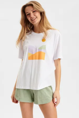 NUDORCAS TEE - Bright White