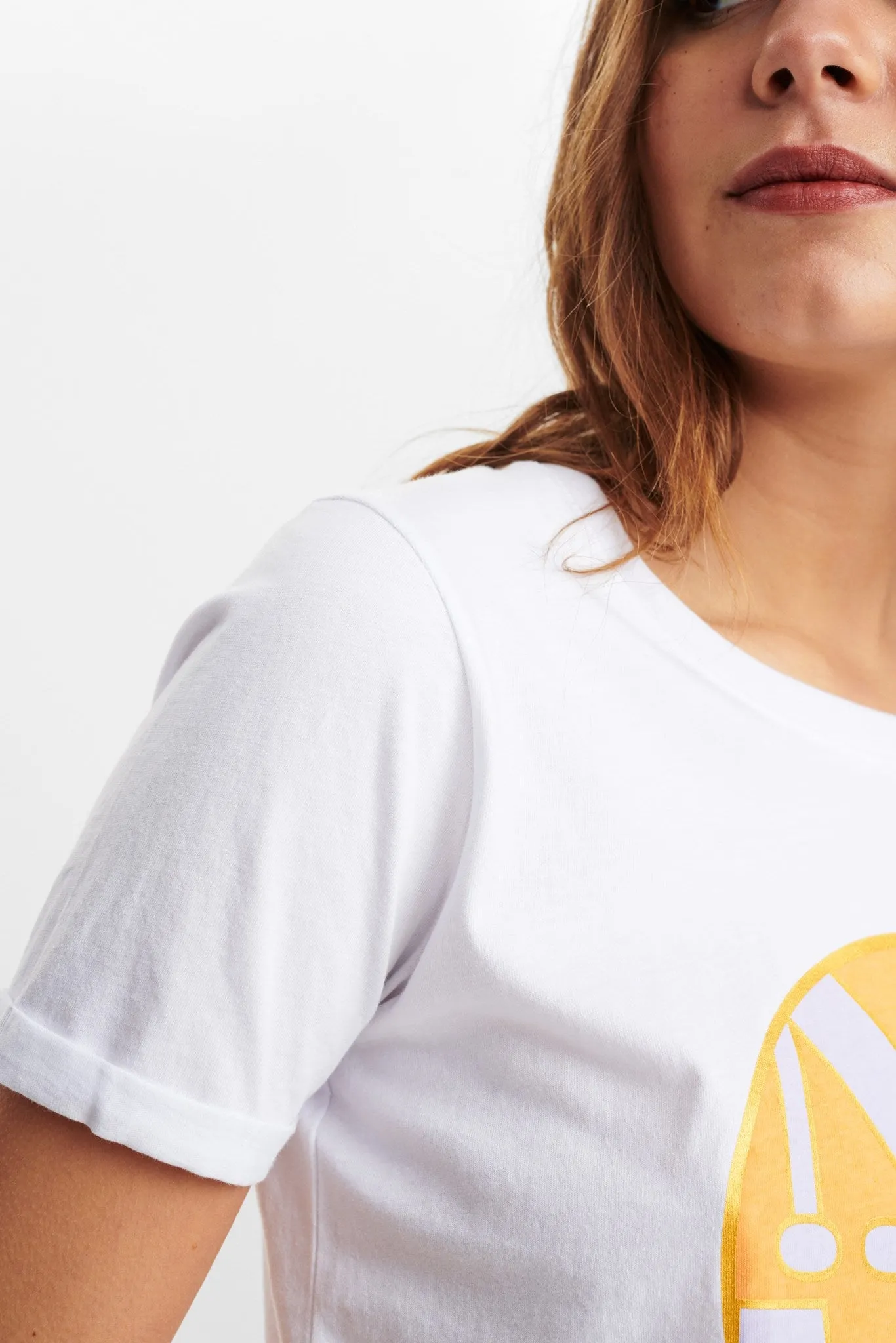 NUDORRIN TEE - Bright White