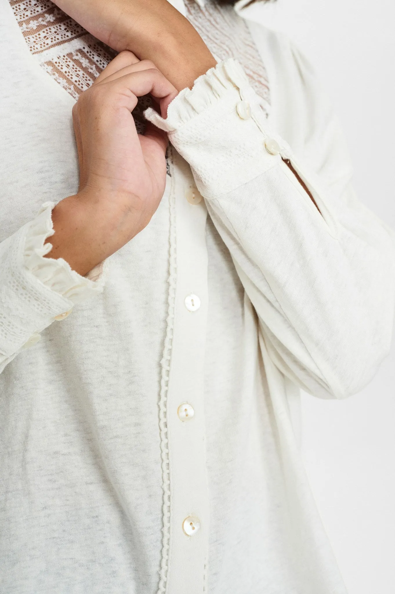 NUDUSKA SHIRT - Bright White