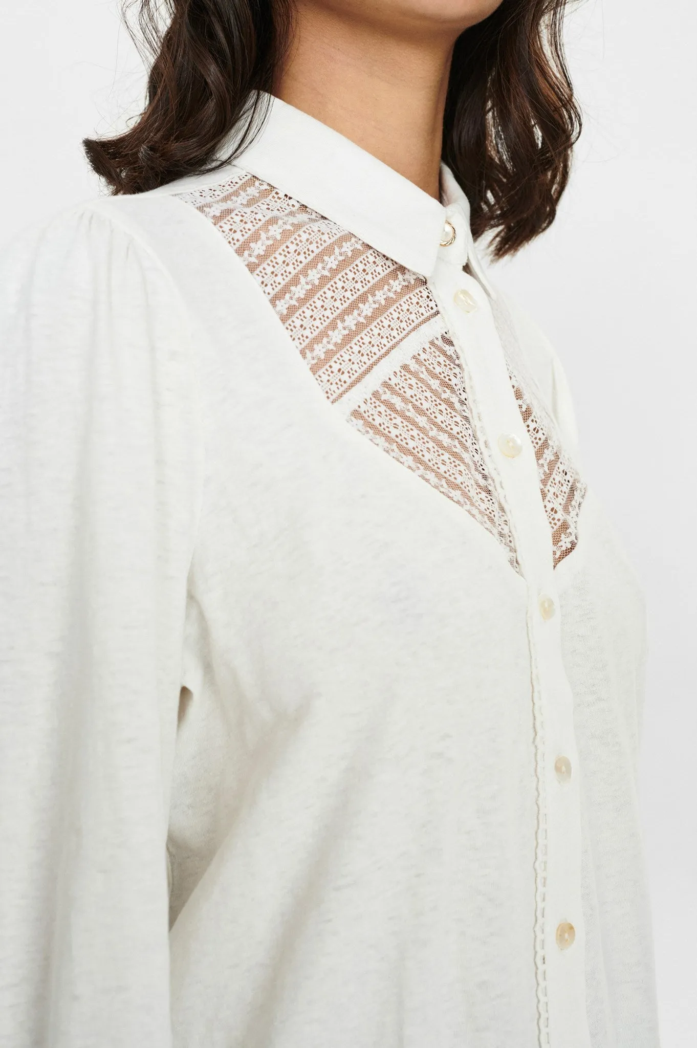 NUDUSKA SHIRT - Bright White