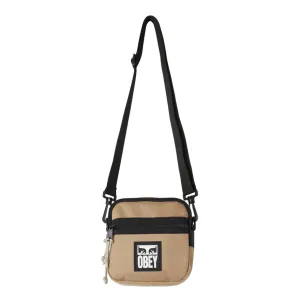 Obey small messenger bag Caramel brown