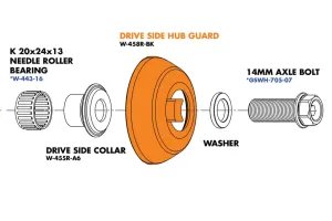Odyssey Clutch Pro Freecoaster Hub Spare Parts