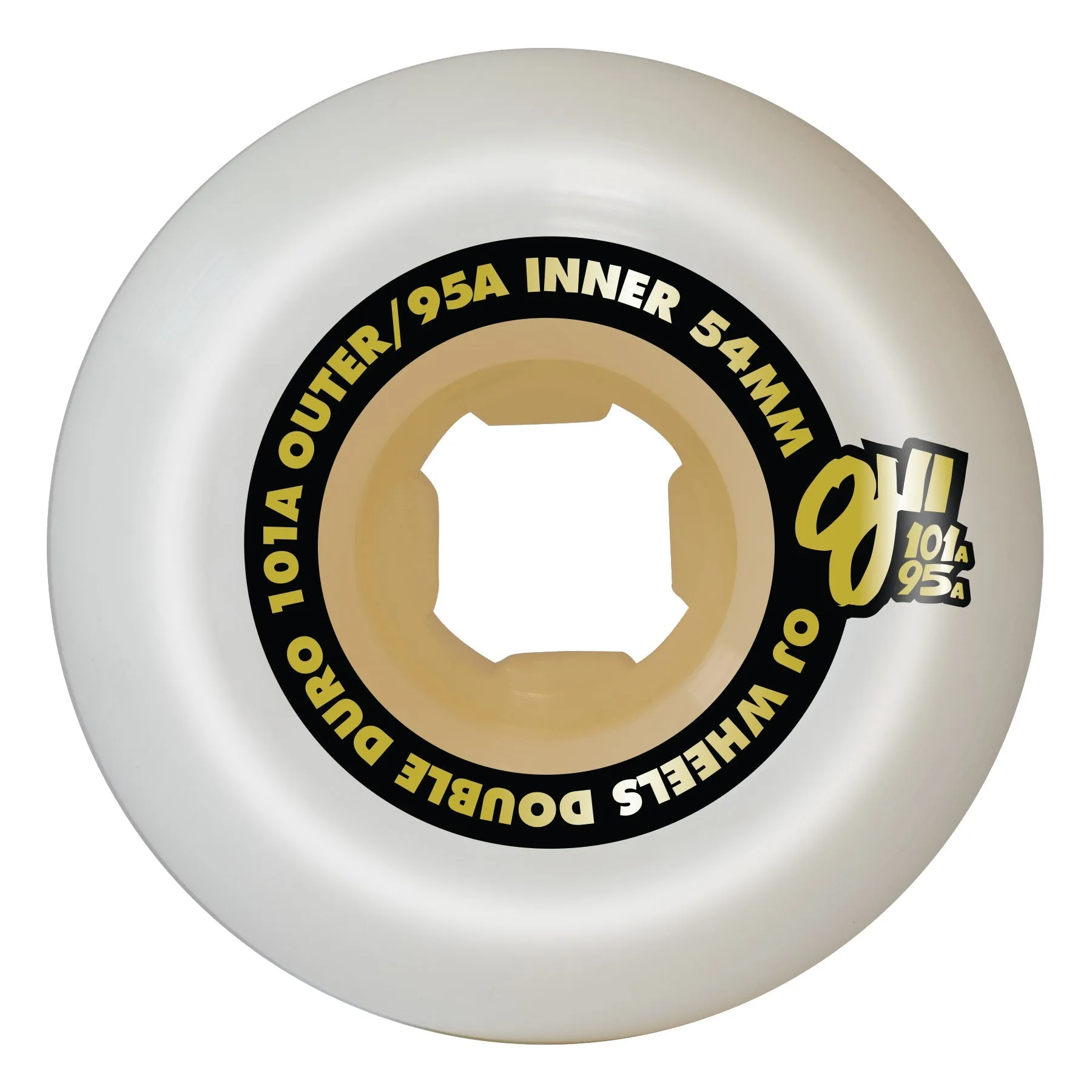 Oj Double Duro MIni Combo 54mm 101a/95a Skateboard Wheels