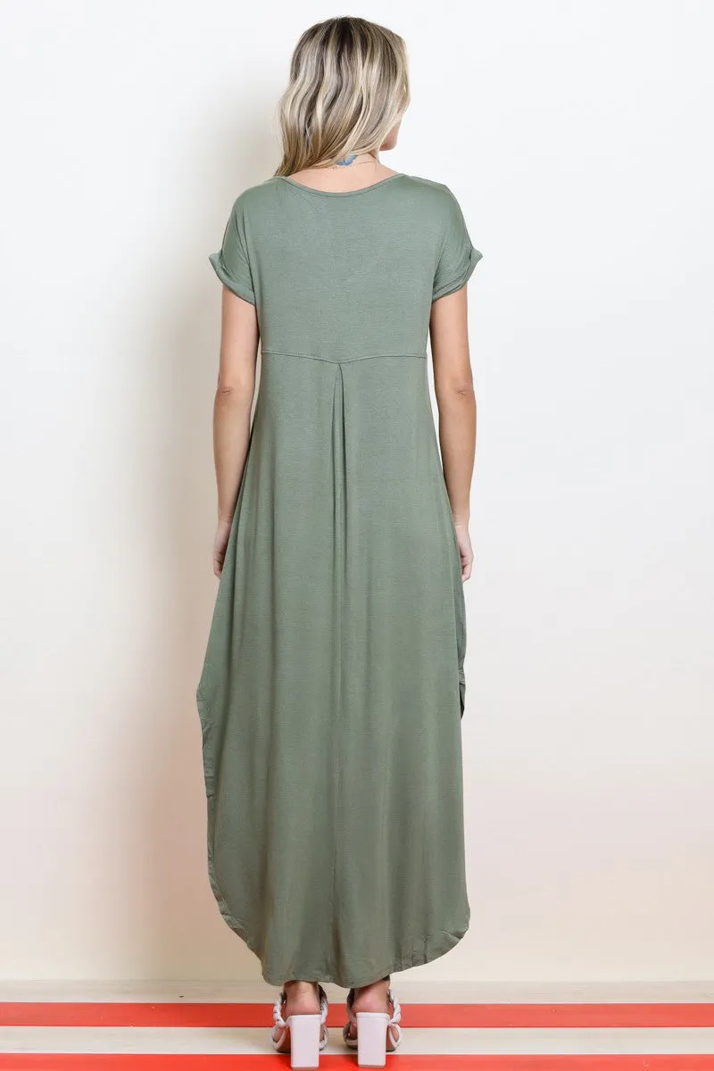 Olive Maxi Dress