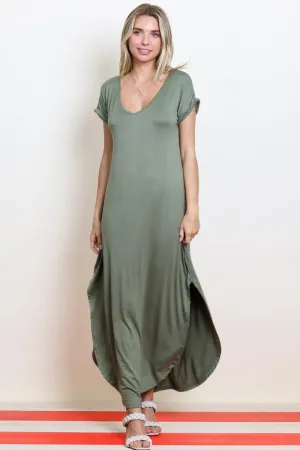 Olive Maxi Dress