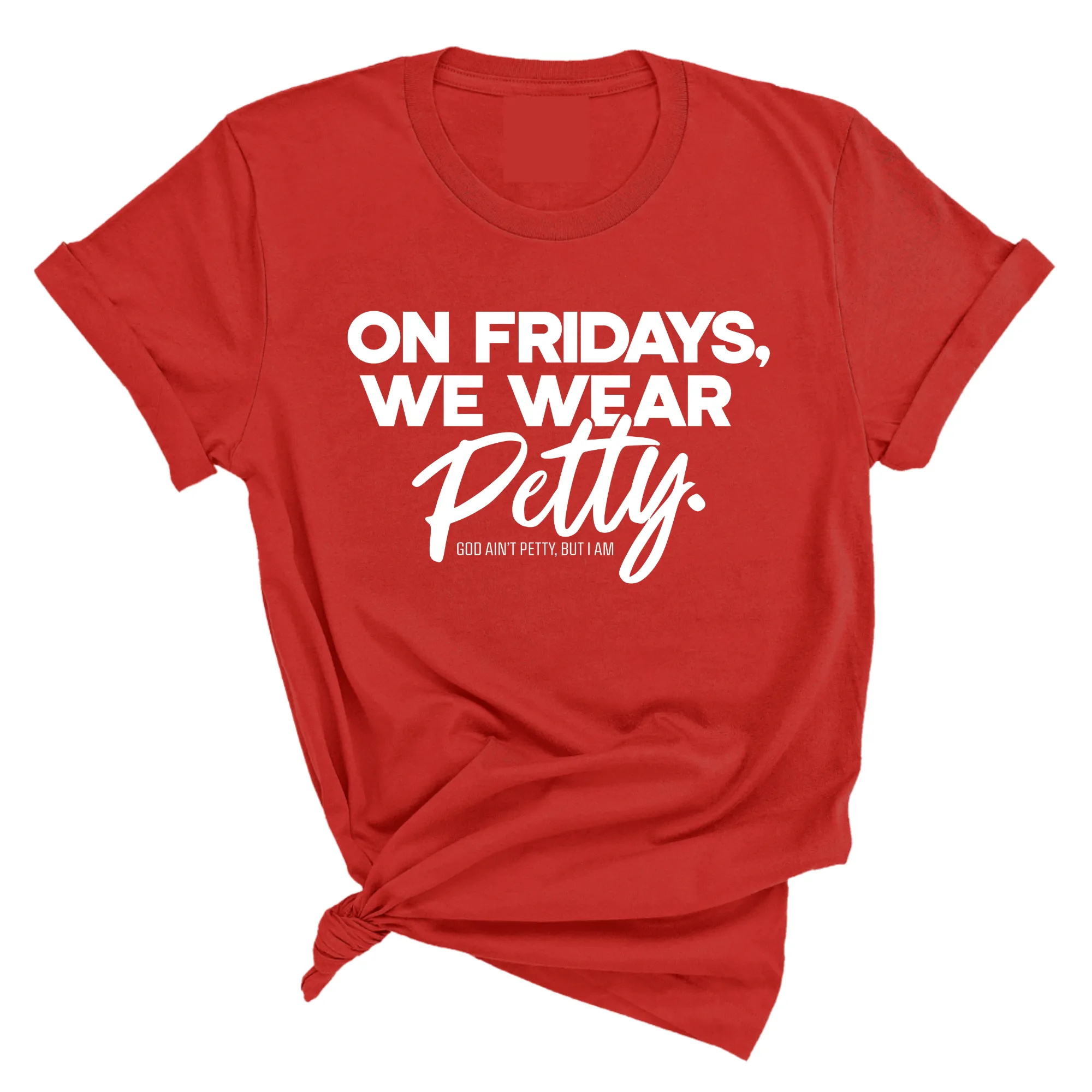 On Fridays We Wear Petty Unisex Tee