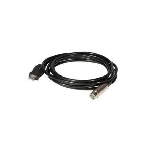 On-Stage 10' Microphone to USB Cable, MC12-10U