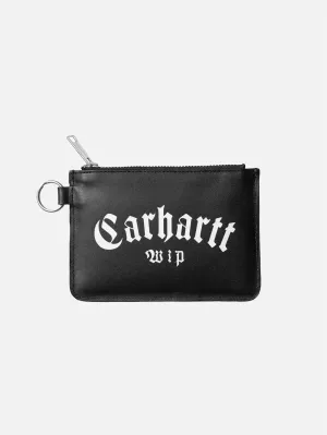 Onyx Zip Wallet - Black/White