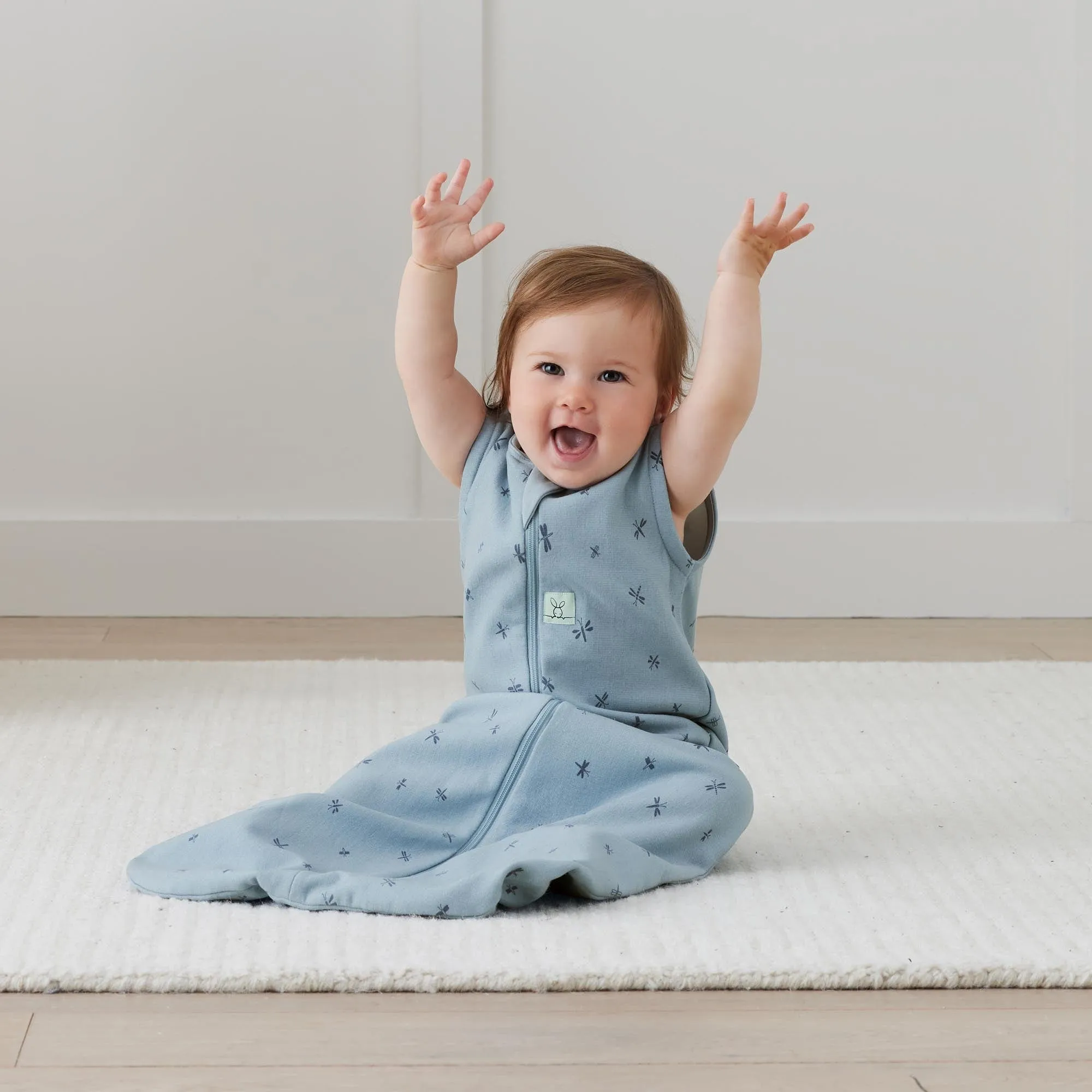 Organic All Year Jersey Sleeping Bag - Dragonfly