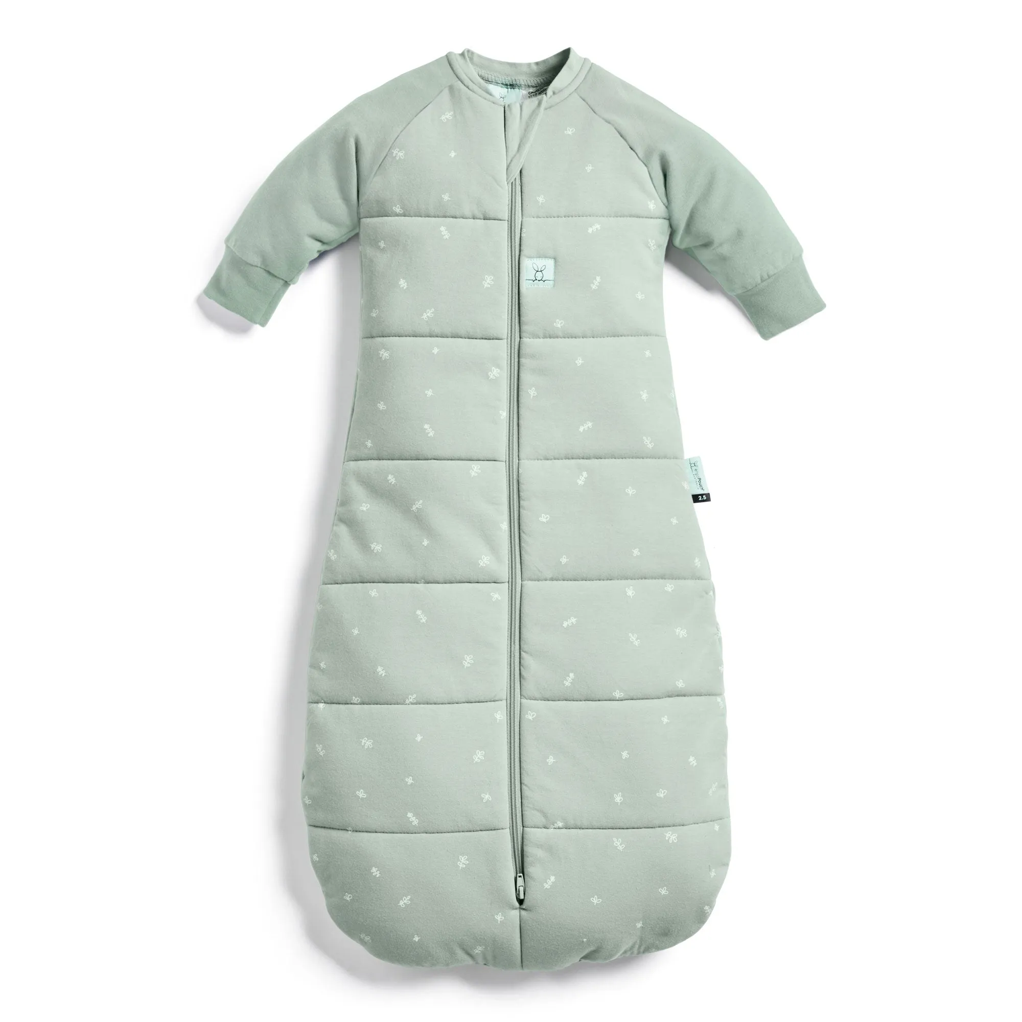 Organic Winter Jersey Sleeping Bag - Extra Warm - Sage