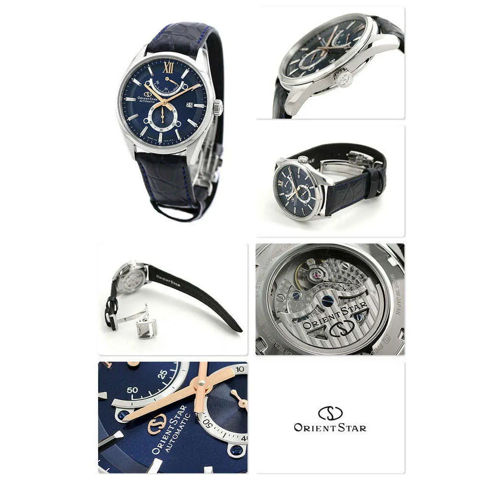 ORIENT STAR CONTEMPORARY COLLECTION SLIM SKELETON / SLIM DATE MEN WATCH (300 LIMITED) RK-HK0004L