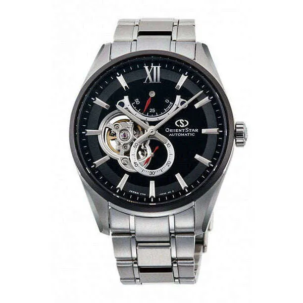 ORIENT STAR CONTEMPORARY COLLECTION SLIM SKELETON / SLIM DATE MEN WATCH RK-HJ0003B
