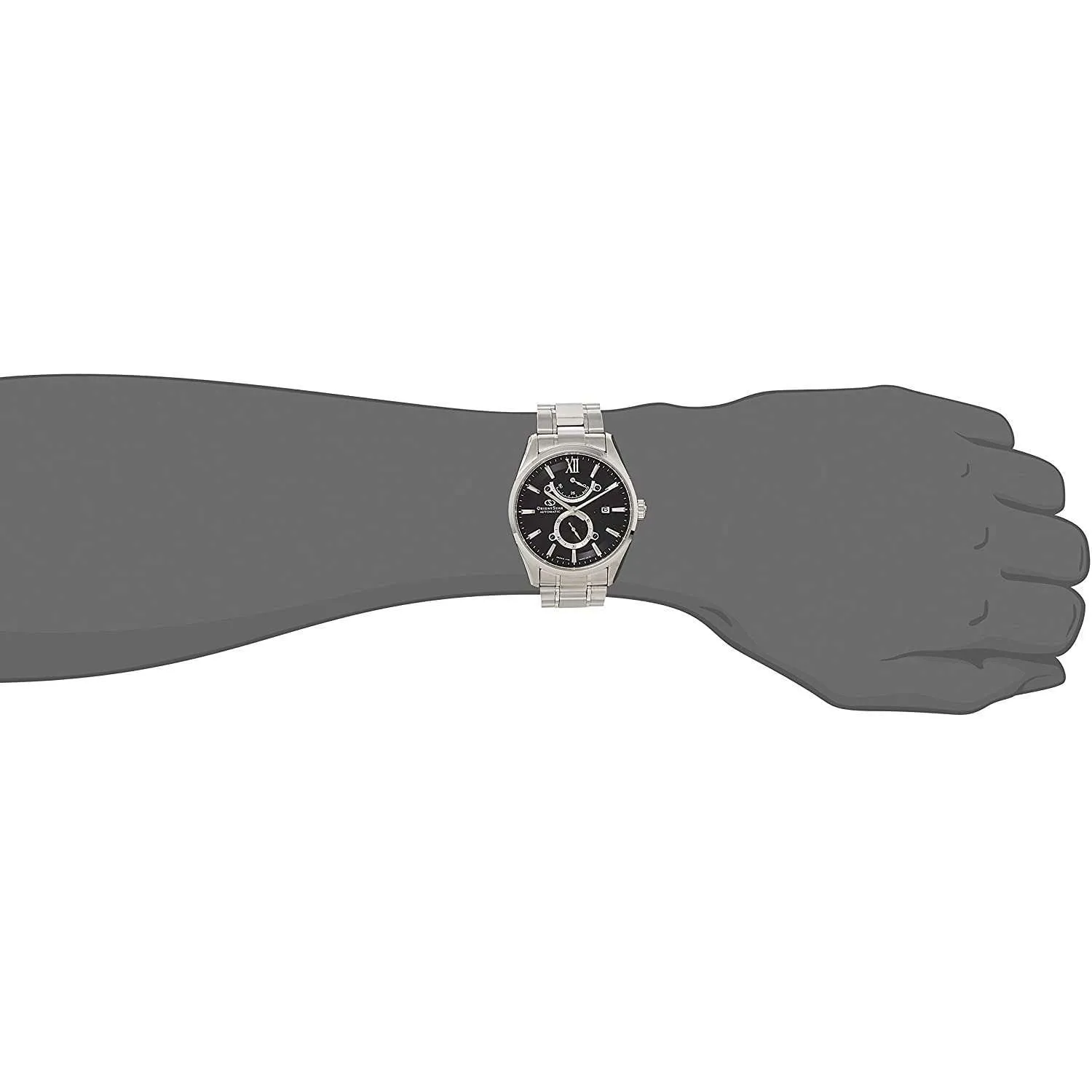 ORIENT STAR CONTEMPORARY COLLECTION SLIM SKELETON / SLIM DATE MEN WATCH RK-HK0003B