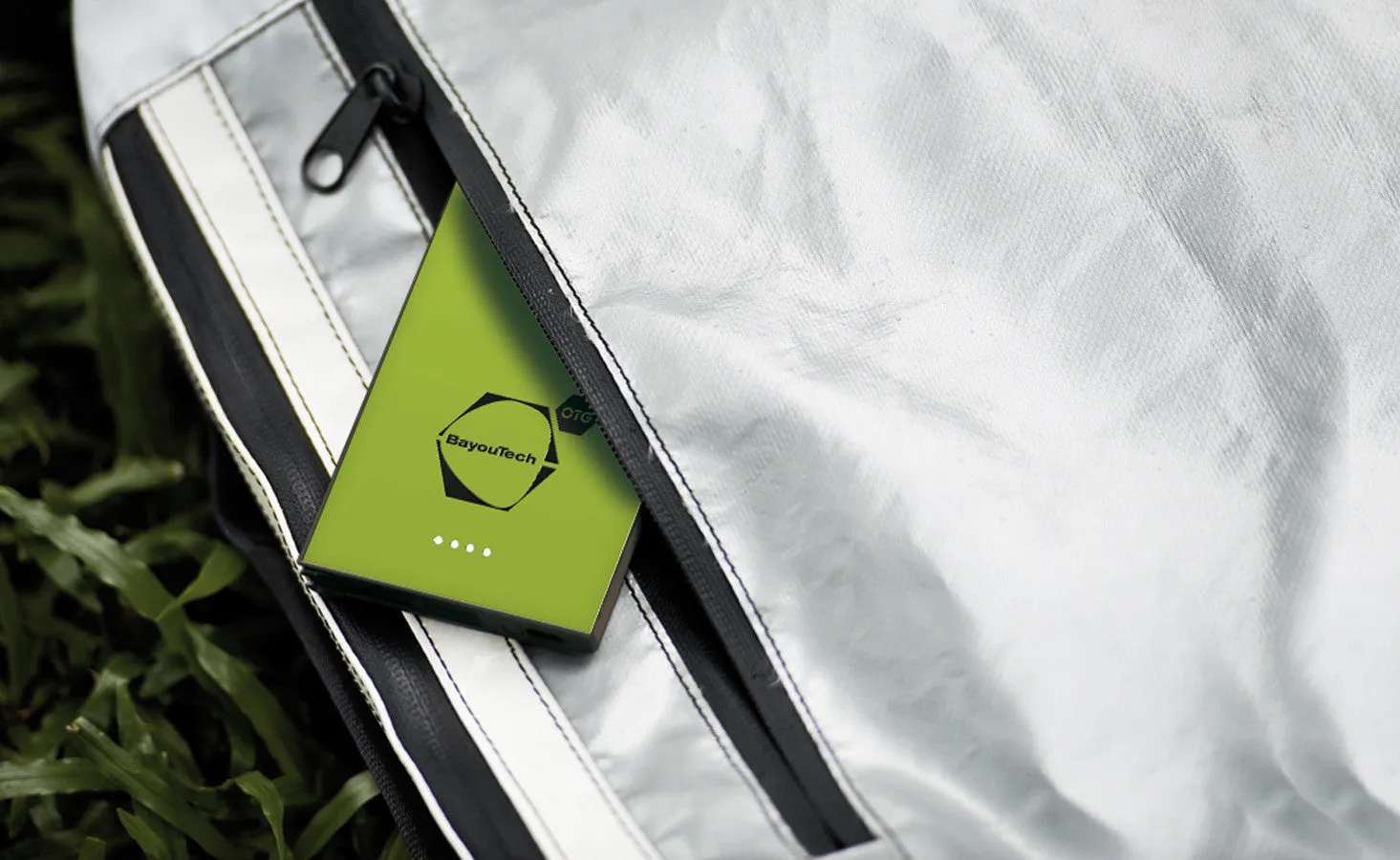 OTG G1 Solar Charger with Case, USB Cable and Lanyard