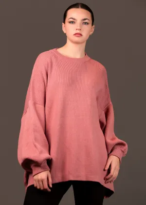 Oversized Balloon Sleeve Sweater