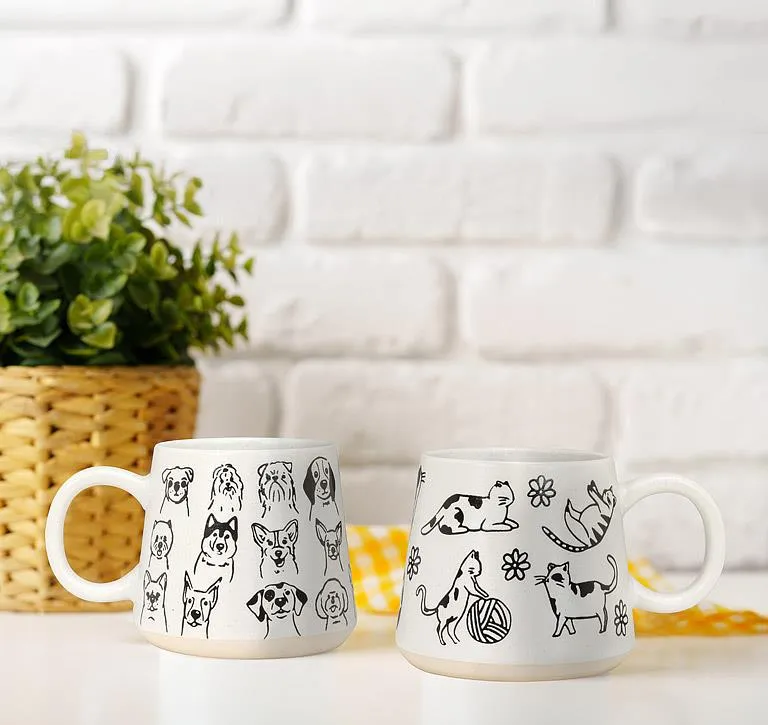 Oversized Cat Party Mug