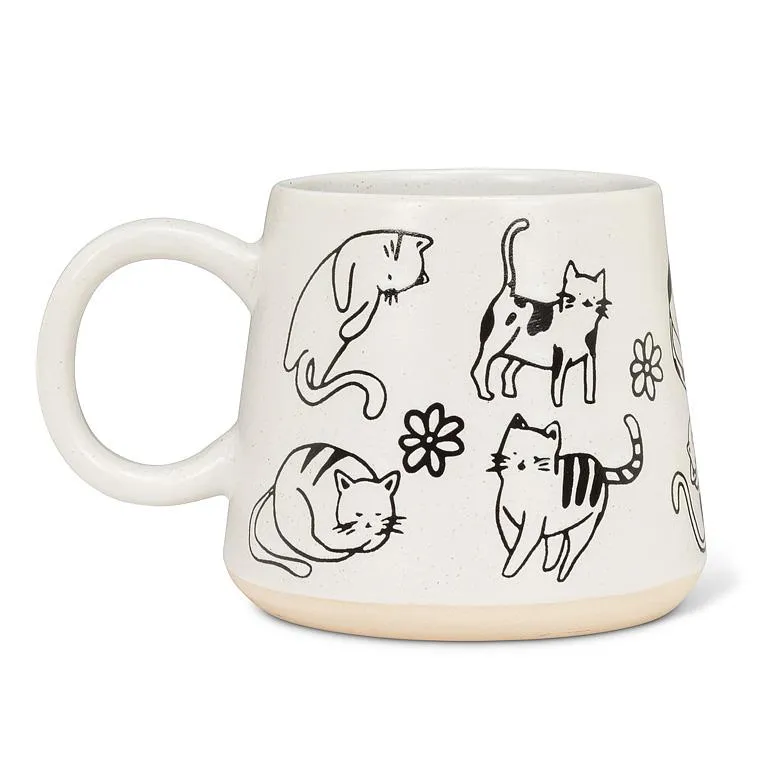 Oversized Cat Party Mug