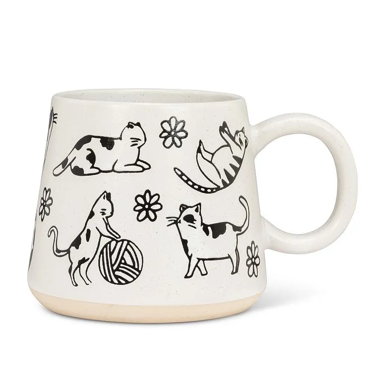 Oversized Cat Party Mug