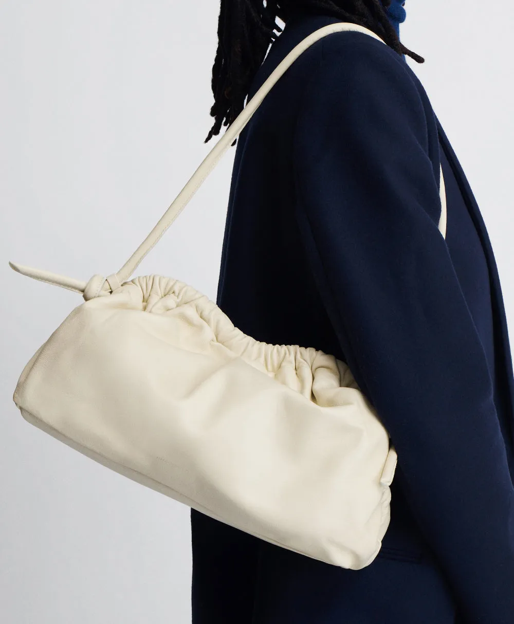 Oversized Cloud Clutch - Black/Flamma