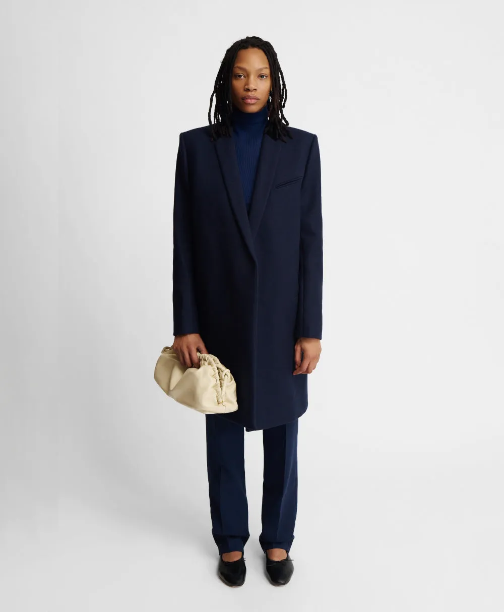 Oversized Cloud Clutch - Black/Flamma