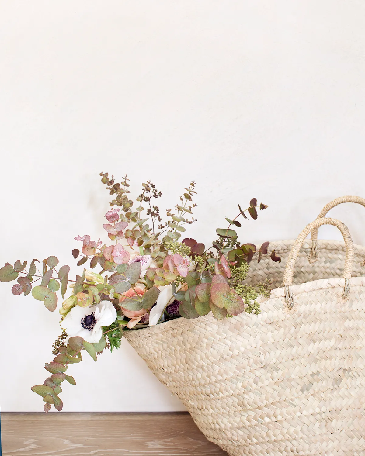 Oversized Palm Basket
