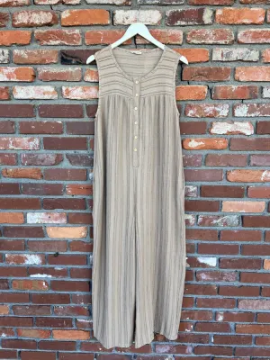 Oversized Ribbed Jumpsuit
