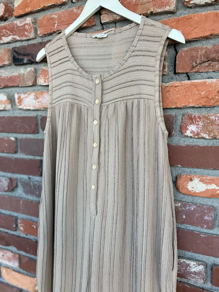 Oversized Ribbed Jumpsuit