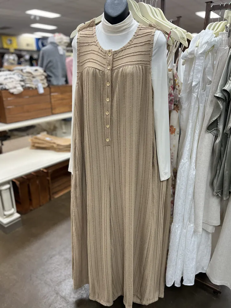 Oversized Ribbed Jumpsuit