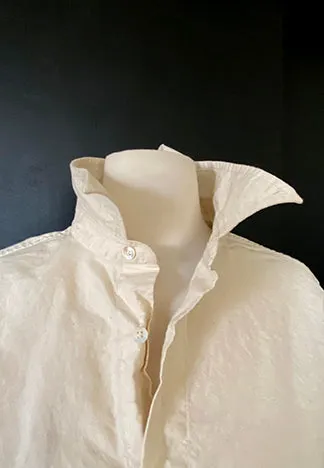 OVERSIZED SHIRT RAW COTTON