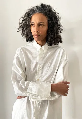 OVERSIZED SHIRT RAW COTTON