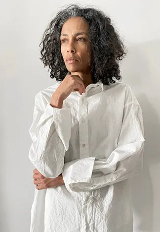 OVERSIZED SHIRT RAW COTTON
