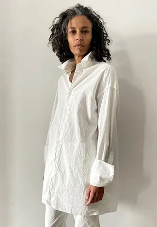 OVERSIZED SHIRT RAW COTTON