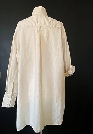 OVERSIZED SHIRT RAW COTTON