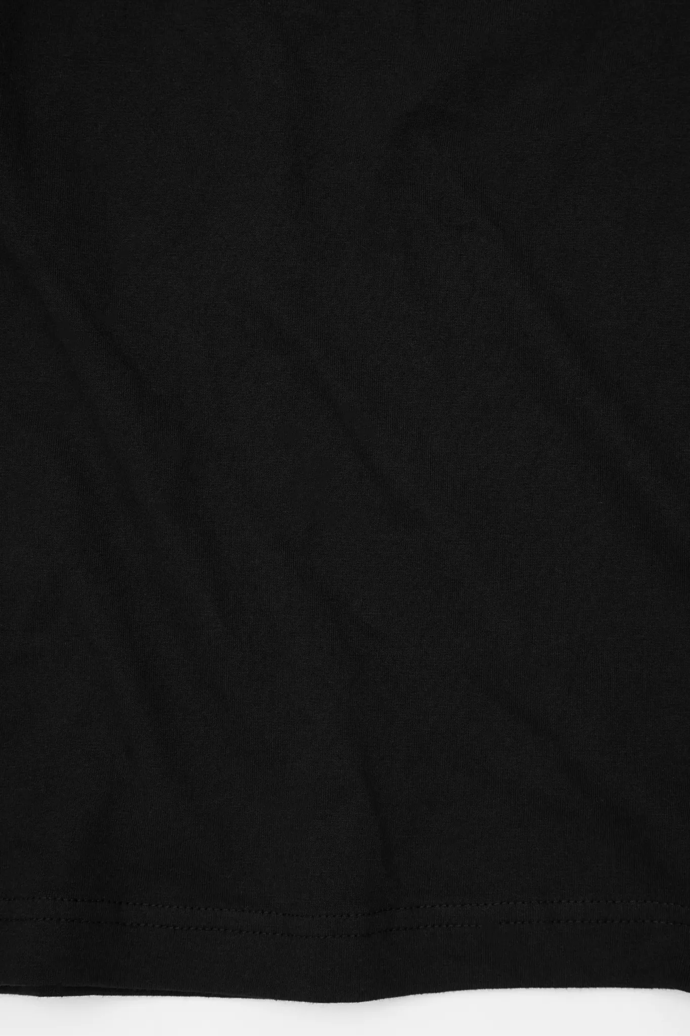 OVERSIZED TEE IN CAVIAR