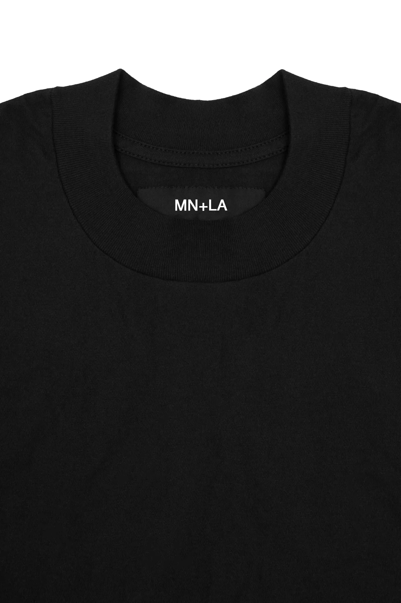 OVERSIZED TEE IN CAVIAR
