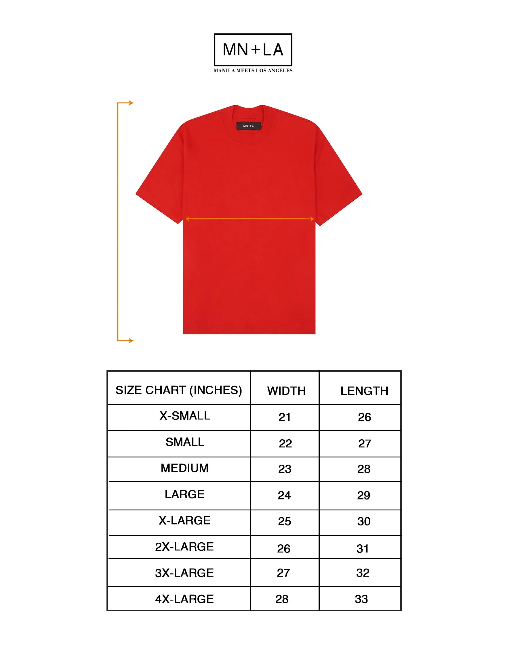 OVERSIZED TEE IN RARRI RED