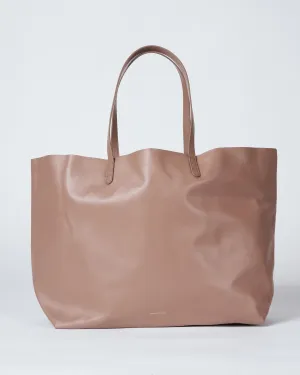 oversized tote - biscotto