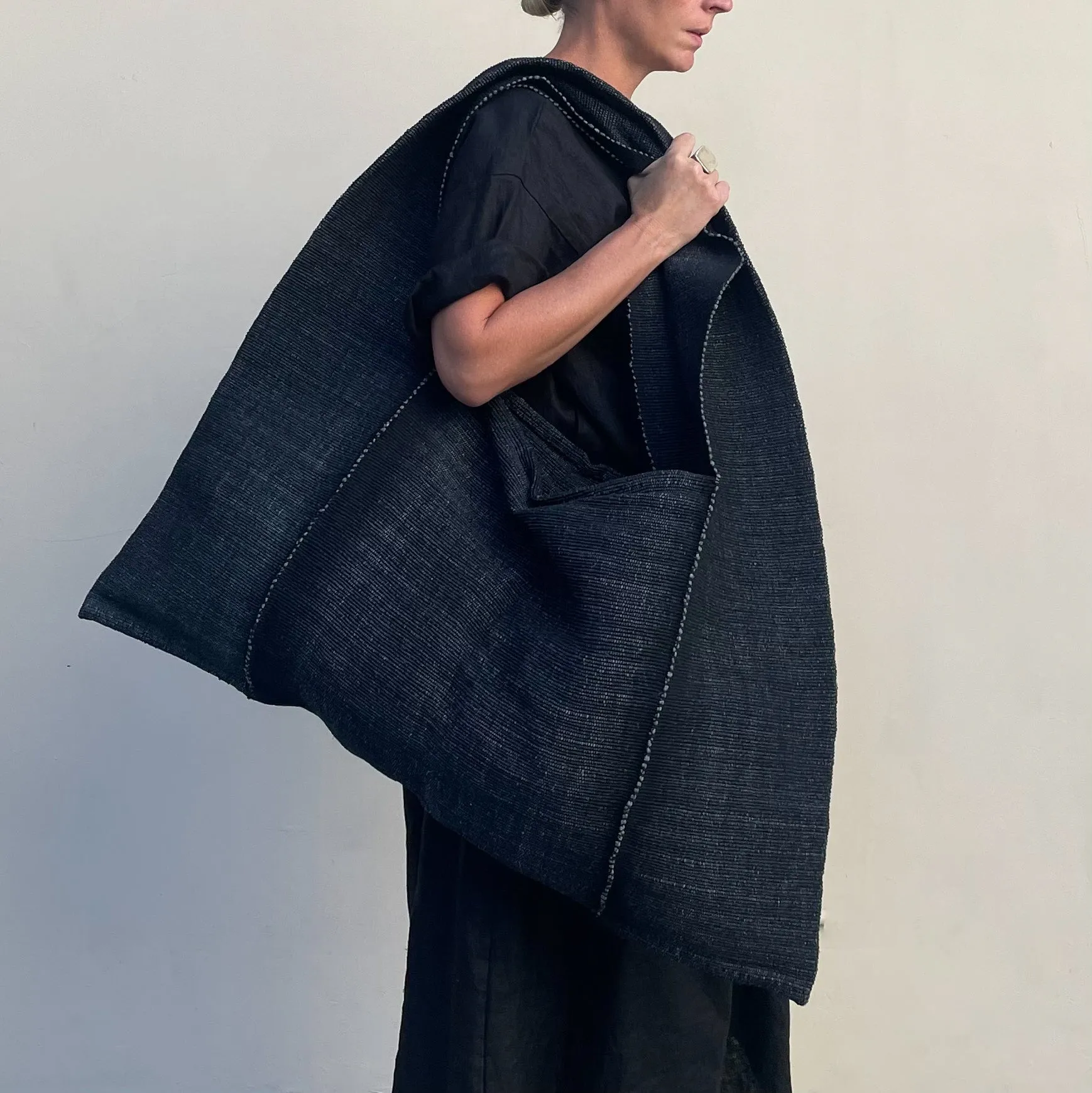 Oversized Tote Black