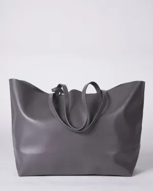 oversized tote - slate